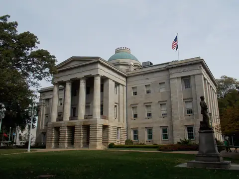 The North Carolina State Capitol in Raleigh